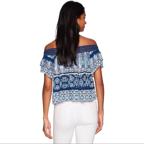 Rip Curl Short Dream On Off The Shoulder Top - Picture 2 of 3